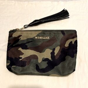 MZ Wallace Nylon Accessory Bag with Leather Tassel